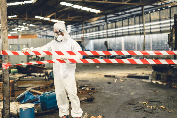 Professional Odor Removal technician working in Palmetto, FL